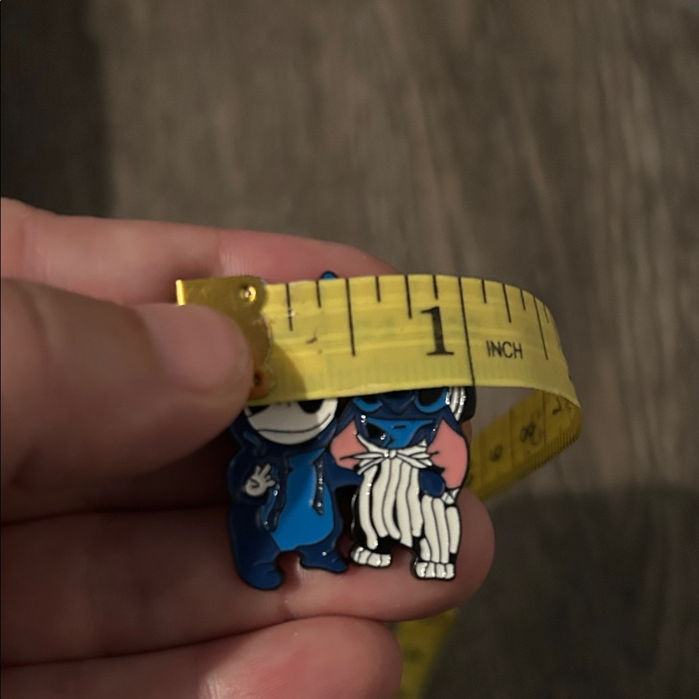 Stitch and Jack in Costume Enamel Pin - Picture 5 of 5